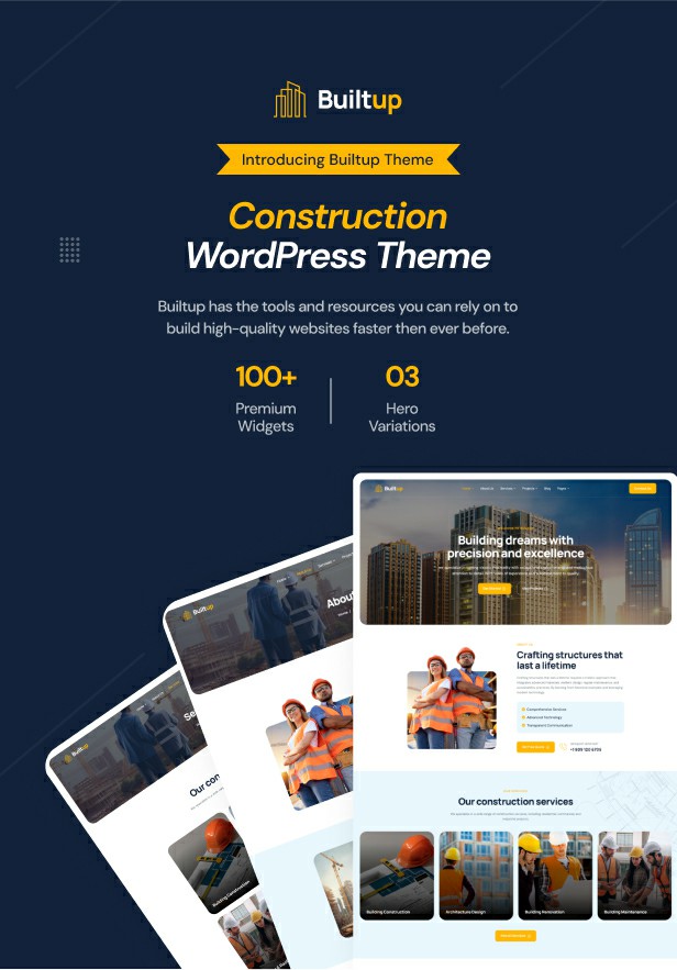 Builtup - Construction WordPress Theme - 4