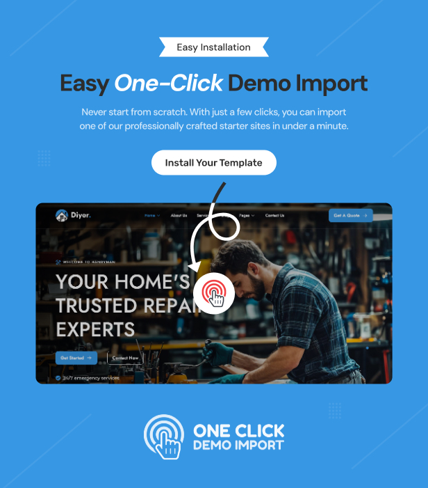 Diyer - Handyman and Repaire Service WordPress Theme - 6