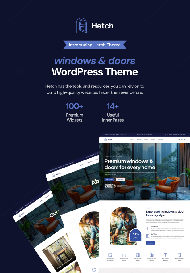 Hetch - Windows and Doors WordPress Theme - 4