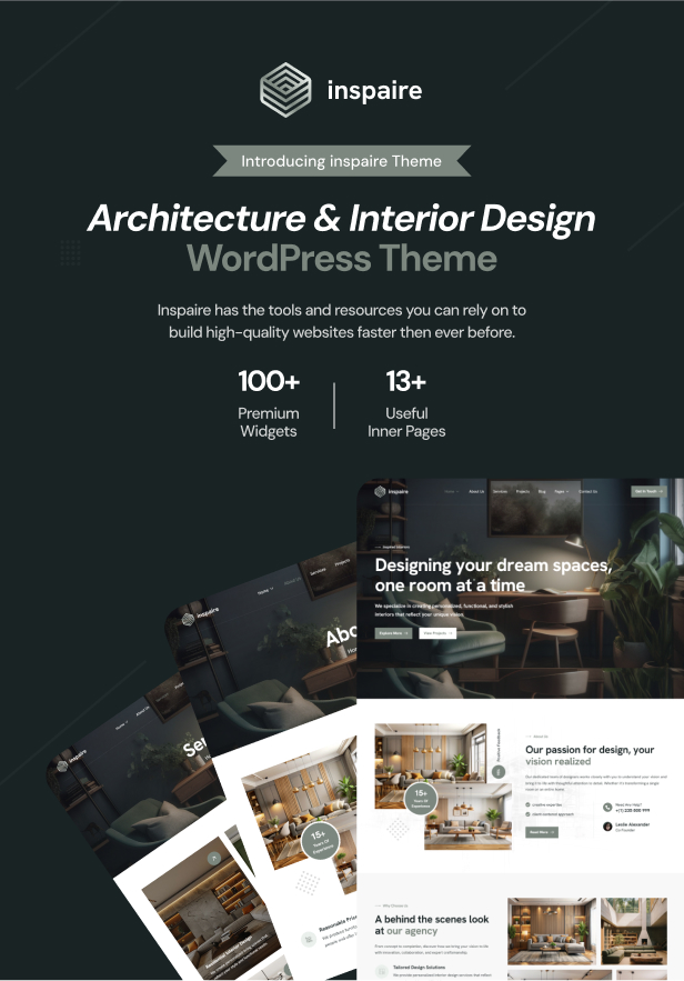 Inspaire - Architecture and Interior Design WordPress Theme - 4