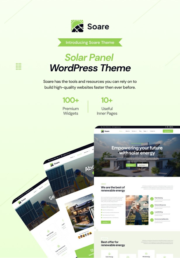 Soare – Solar Panel WordPress Theme - 3