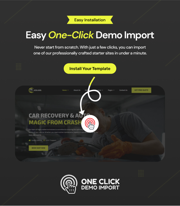 Aziland - Car Repair WordPress Themes - 5